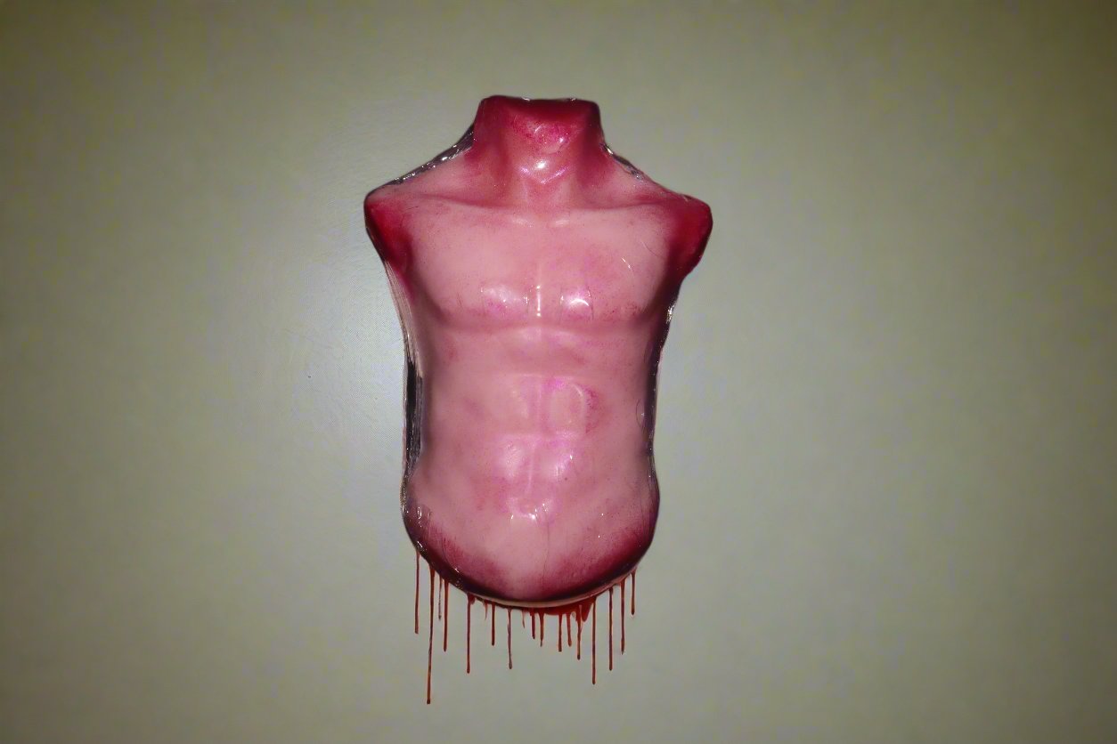 BLOODY TORSO HAND SOAP