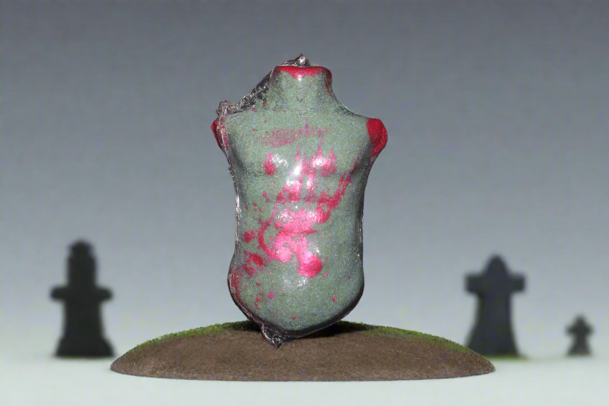 ZOMBIE TORSO BATH BOMB